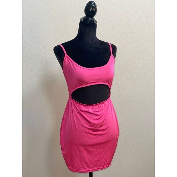 Boohoo Cutout Mini Dress SZ 10 - Picture 1 of 5